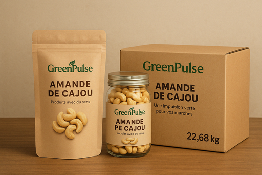 Amandes de cajou torréfiées